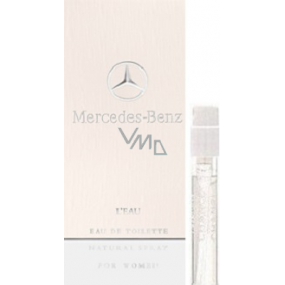 Mercedes-Benz L Eau Eau de Toilette für Frauen 1,5 ml mit Spray, Fläschchen