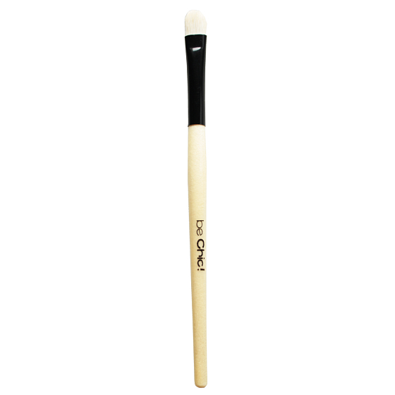 Sei schick! Professional White B 14 Kosmetikpinsel mit natürlichen Ziegenborsten für Augen 16,2 cm