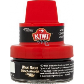 Kiwi Wax Rich Shine & Nourish Cream Schuhcreme Schwarz 50 ml