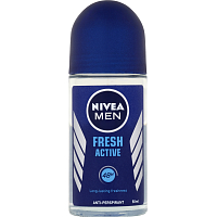 Nivea Men Fresh Active Kuličkový antiperspirant, 50 ml