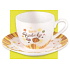 Nekupto Gift Center Kaffeeset Wonderful Grandmother 1 dcl