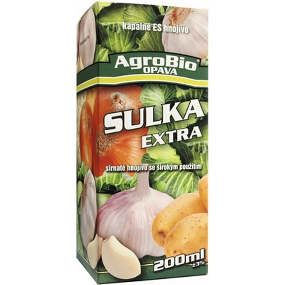 Sulka Extra flüssiges Schwefelkonzentrat zum Einlegen von Knoblauch, Zwiebeln 200 ml