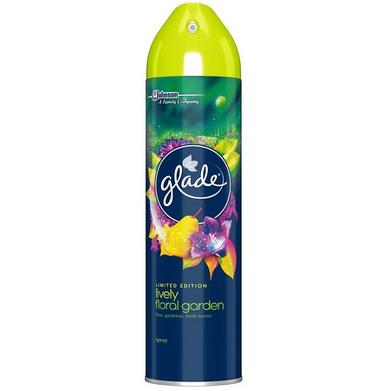 Glade Lively Floral Garden Lufterfrischer Spray 300 ml