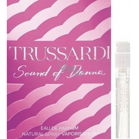 Trussardi Sound of Donna parfümiertes Wasser für Frauen 1,5 ml mit Spray, Fläschchen