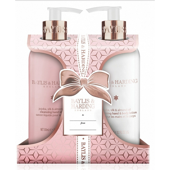 Baylis & Harding Jojoba, Seide und Mandel Handpflege 2 x 300 ml Kosmetikset