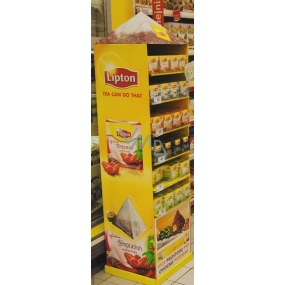 Lipton Tradition Handelsstand mit Teefüllung