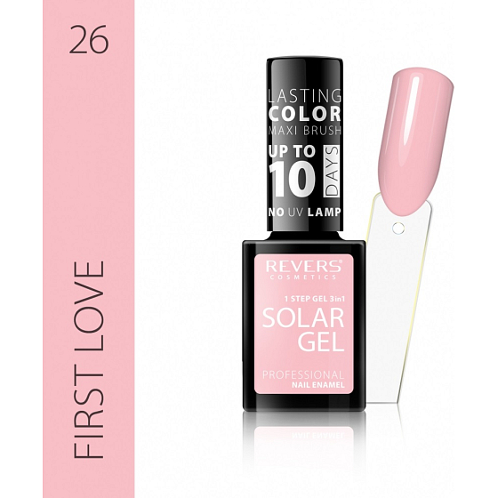 Revers Solar Gel Gel Nagellack 26 First Love 12 ml