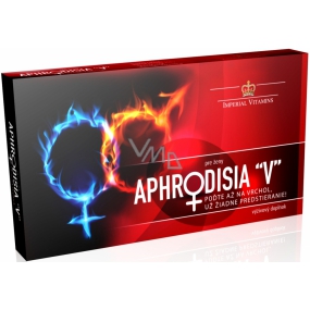Imperial Vitamins Aphrodisia V für Frauen, zur Steigerung der sexuellen Lust, Nahrungsergänzungsmittel 10 Kapseln