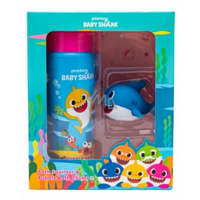 Pinkfong Baby Shark Badeschaum 250 ml + Spray Spielzeug, Kosmetikset
