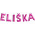Albi Aufblasbarer Name Eliška 49 cm