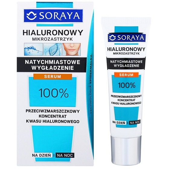 Soraya Hyaluronic Mikroinjektion Hyaluronic Hautserum Tag / Nacht 30 ml