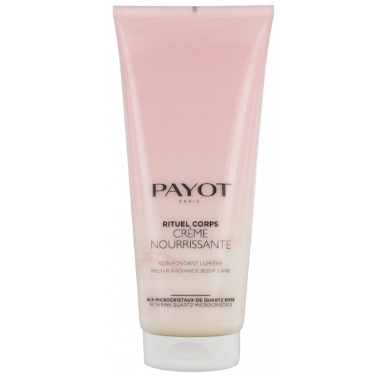 Payot Body Care Rituel Corps Creme Nourrissante nährende und aufhellende Körpercreme mit Rosenquarz 200 ml