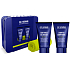 Grace Cole GC Sport Reinigungsgel 50 ml + Shampoo 50 ml + Waschlappen + Blechdose, Kosmetikset für Männer