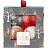 Grace Cole Toasted Praline & Sweet Vanilla prickelnder Badeball 4 x 50 g, Kosmetikset für Damen