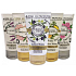 Jeanne en Provence Lavendel-Handcreme 75 ml + Pfingstrosenfee-Handcreme 75 ml + Oliven-Handcreme 75 ml + Eisenkraut-Zitronen-Handcreme 75 ml + Fesselnde Rosen-Handcreme 75 ml, Kosmetikset für Damen