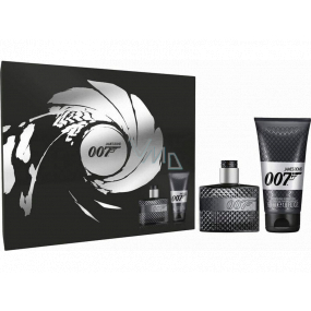 James Bond 007 Eau de Toilette für Männer 30 ml + Duschgel für Männer 50 ml, Geschenkset für Männer