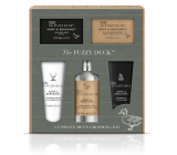 Baylis & Harding Hanf und Bergamotte Haarwäsche und Shampoo 300 ml + Toilettenseife 150 g + Duschgel 130 ml + After Shave Balsam 130 ml + Badesalz 100 g, Kosmetikset für Männer