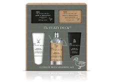 Baylis & Harding Hanf und Bergamotte Haarwäsche und Shampoo 300 ml + Toilettenseife 150 g + Duschgel 130 ml + After Shave Balsam 130 ml + Badesalz 100 g, Kosmetikset für Männer