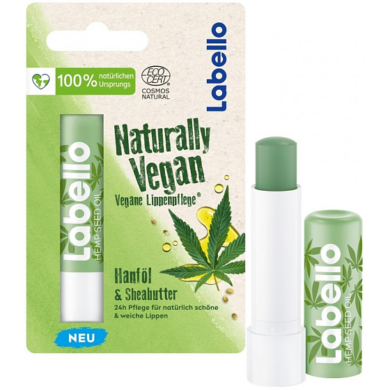 Labello Natürlich Vegan Hanföl Lippenbalsam 4,8 g