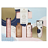 Grace Cole Orange & Ylang Ylang Duschgel 50 ml + Körpercreme 50 ml + Hand- und Nagelcreme 50 ml + Badesalz 60 g + Waschlappen, Kosmetikset für Frauen