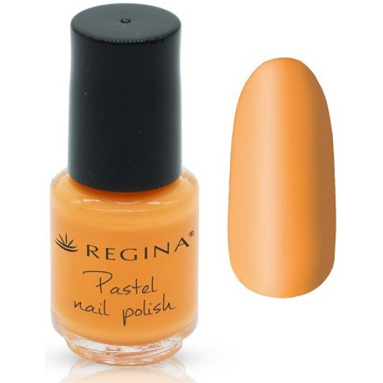 Regina Pastell schnell trocknender Nagellack 130 Orange 4 ml