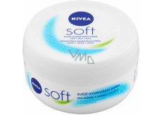 Nivea Soft fresh Feuchtigkeitscreme für den ganzen Körper, Gesicht und Hände 375 ml