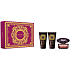 Versace Crystal Noir Eau de Toilette 50 ml + Körperlotion 50 ml + Duschgel 50 ml, Geschenkset für Frauen