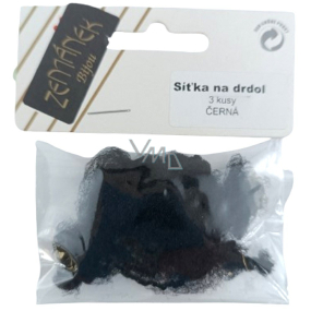 Zemánek Haarnetz schwarz 3 Stück