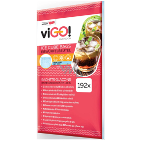 Vigo Sáčky na ledové kostky 192 kusů 8 sáčků