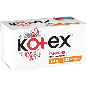 Kotex Tampons normal 32 Stück Kotex Tampons normal 32 Stück