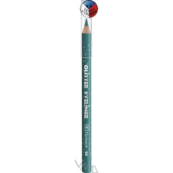 Dermacol Glitter Eyeliner Eyeliner Glitter 03 Türkis 1,17 g
