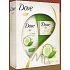 Dove Go Fresh Touch Gurken- und Grüntee-Duschgel 250 ml + Toilettenseife 100 g, Kosmetikset