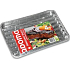 QDoma Grillschalen quadratisch 340 x 230 mm 4 Stück
