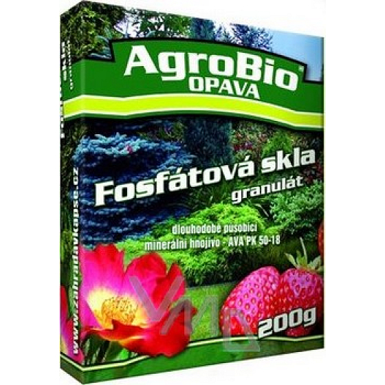 AgroBio Phosphatgläser langwirksames Mineraldüngergranulat 200 g