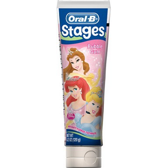 Oral-B Stages Disney Princess 6+ Jahre Zahnpasta für Kinder 75 ml