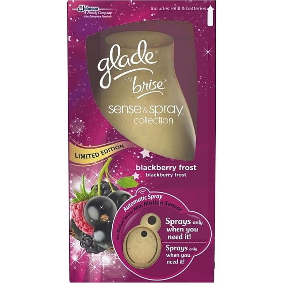 Glade Sense & Spray Blackberry Frost automatischer Lufterfrischer 18 ml Spray