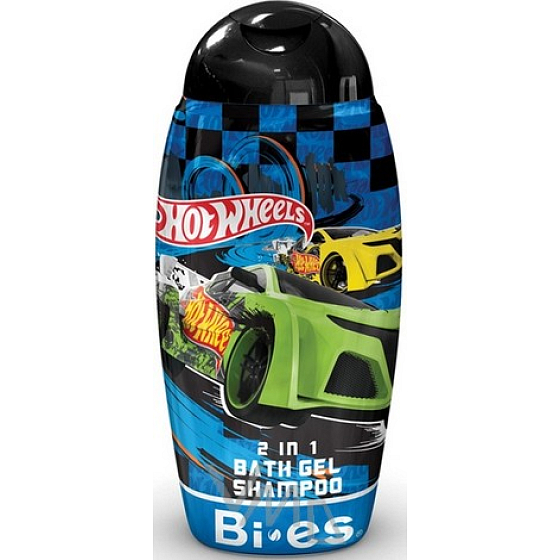 Mattel Hot Wheels Double Dare 2 in 1 Duschgel und Shampoo für Kinder 250 ml