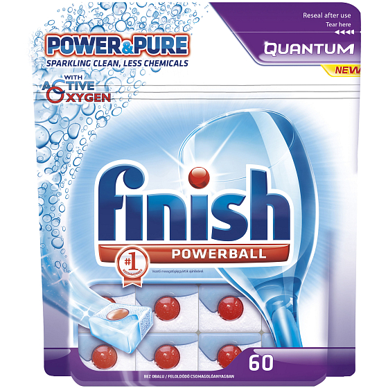 Fertig Quantum Power & Pure Tabletten für die Spülmaschine 60 Stück