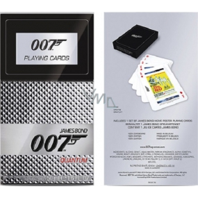 James Bond 007 Quantum Eau de Toilette 50 ml + Spielkarten, Geschenkset