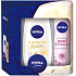 Nivea Pearl Antitranspirant Spray 150 ml + Supreme Touch Duschgel 250 ml + Creme 30 ml Kosmetikset für Frauen