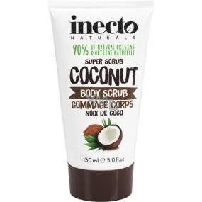 Inecto Naturals Kokosnuss-Körperpeeling mit reinem Kokosöl 150 ml