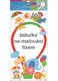 Wandaufkleber Ballon weiße Tafel 60 x 30 cm 1 Bogen