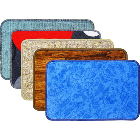 Spokar Interior Fußmatte Teppich Verschiedene Farben und Muster 80 x 50 cm PP