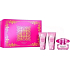 Versace Bright Crystal Absolu parfümiertes Wasser für Frauen 50 ml + Duschgel 50 ml + Körperlotion 50 ml, Geschenkset