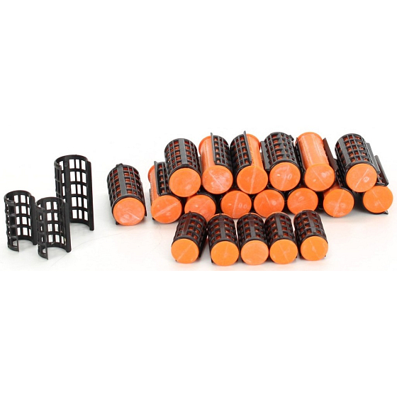 Kunststoff Nova Cooking Lockenwickler große 22 mm Packung mit 6 Stück