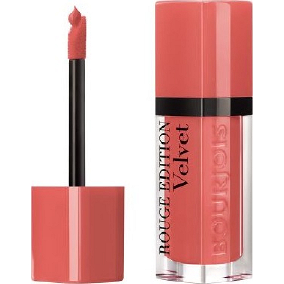 Bourjois Rouge Edition Velvet flüssiger Lippenstift mit mattem Effekt 22 Abricoquette 7,7 ml