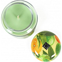 Heart & Home Mandarine, Limette und Basilikum Soja-Duftkerzenmedium brennt bis zu 30 Stunden 110 g