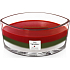 WoodWick Trilogy Wintergirlande - Duftkerze mit Wintergirlande, breitem Holzdocht und Bootsdeckel 453 g