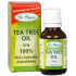 DR. Popov Teebaumöl 100% reines australisches Teebaumöl mit einer antiseptischen Wirkung von 25 ml
