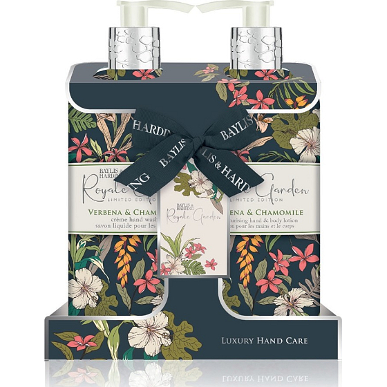 Baylis & Harding Royal Garden Handwaschgel 300 ml + Körper- und Handlotion 300 ml, Kosmetikset